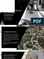 Orientation Identity in Community Architecture