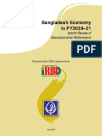 Bangladesh Economy in FY2020 21 Interim Review of Macroeconomic Performance