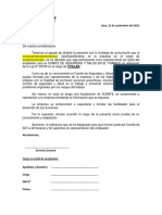 Carta de Designacion Representante Del Empleador