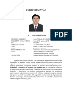 CV - Javier Ticona Salazar - 2021