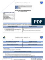 PLANIFICACIÓN ANUAL 2do BÁSICO 2023