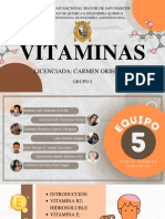 VITAMINAS - Equipo 5