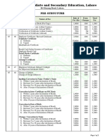 Fee Structure