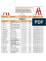 Product List of Associated Healthcare - PCD