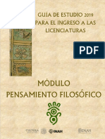 Módulo Pensamiento Filsófico