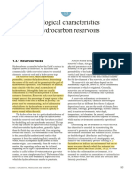 Geological Characteristics of Hydrocarbon Reservoirs