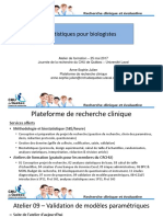 Statistiques en Recherche Fondamentale