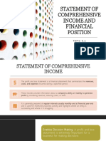 ACC Topic 5.1 Statement of Comprehensive Income Financial Position (Notes)