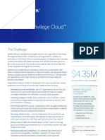 Cyberark Privilege Cloud Datasheet