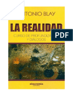 Blay Fontcuberta, Antonio - La Realidad. Curso de Profundización y Diálogos