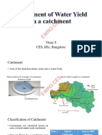 Vinay Water Yield Assessment