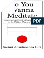 So You Wanna Meditate A Concise Guidebook With