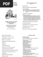 August 7 2011 Bulletin