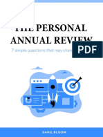 The Personal Annual Review - Sahil Bloom