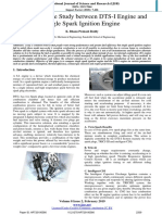 A Comparative Study Between DTS-I Engine and Single Ignition Engines