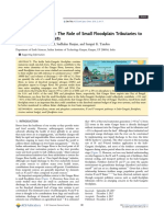 Small But Important: The Role of Small Floodplain Tributaries To River Nutrient Budgets