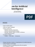 Python For Artificial Intelligence