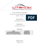 Automatic Tshirt Folding Machine Project Report