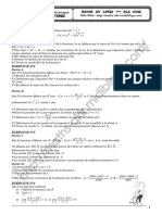 Série Corrigée de Contrôle N°1 - Math Dérivabilité - Bac Technique (2012-2013) MR Jannet