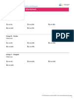 Third Space Learning Exact Trig Values GCSE Worksheet