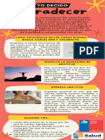 Infografia Agradecer