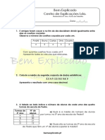 Ficha Medias e Modas Etc