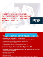 Intervención de TERAPIA OCUPACIONAL en Trastornos Afectivos en