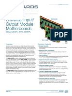 E85001-0365 - Universal Input-Output Module Motherboards