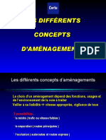 Les Différents Concepts D'aménagements Viaires Du CERTU