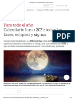 Calendario Lunar 2021