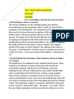 Fluvial Landforms Questions Answers