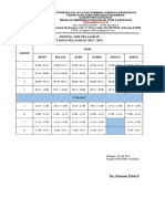 Jadwal Jam Pelajaran