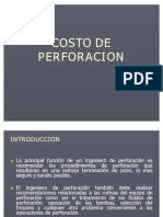 Tema 11 - Costo de Perforación