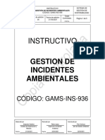 Gestion de Incidentes Ambientales 1