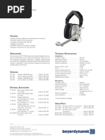 Beyerdynamic DT109 DAT DT109 EN A3