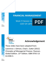 Ppt-W7-S11-Finc6046-Cost of Capital-R0