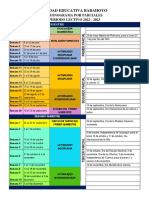Cronograma Escolar Ueb 2022 - 2023