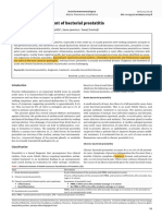 Diagnosis and Treatment of Bacterial Prostatitis