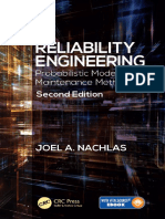 Reliability Engineering Probabilistic Mo