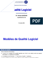 Qualité Logiciel: Pr. Aimad QAZDAR