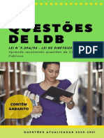 Questões LDB Atualizadas Com Gabarito