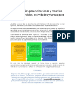 15 Sugerencias para Seleccionar y Crear Los Mejores Ejercicios, Actividades y Tareas para Tu Aula