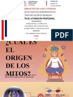 ¿Cuál Es El Origen de Los Mitos