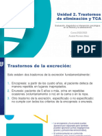 Unidad 2. Trastornos de Eliminacio N y TCA (Evaluacio N, Diagno Stico e Intervencio N en La Infancia y Adolescencia)