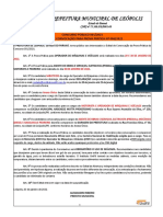 Prefeitura Municipal de Leópolis: Concurso Público 001/2021 Edital de Convocação para Prova Prática #006/2022