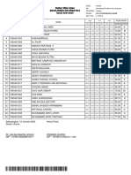 Daftar Nilai 15 Januari 2022