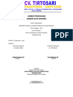 Lembar Pengesahan Shop Drawing