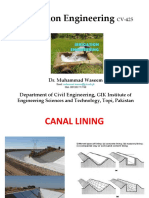 Canal Lining