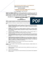 Reglamento de La Ley de Mitigación y Adaptación Al Cambio Climático DF