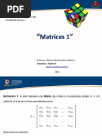 Presentación 2 - Matrices 1 - 02.2022